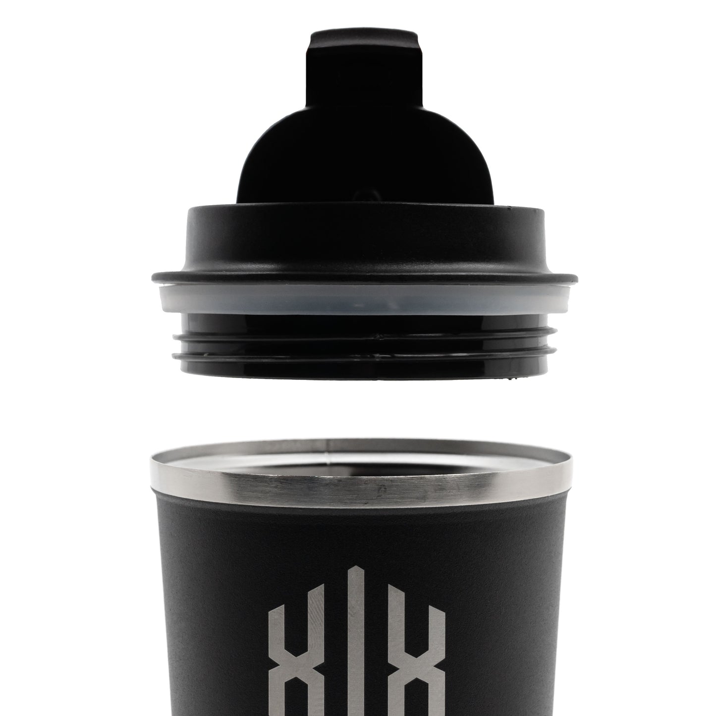 WEIMAR Trinkbecher – Edelstahl Schwarz (350 ml)