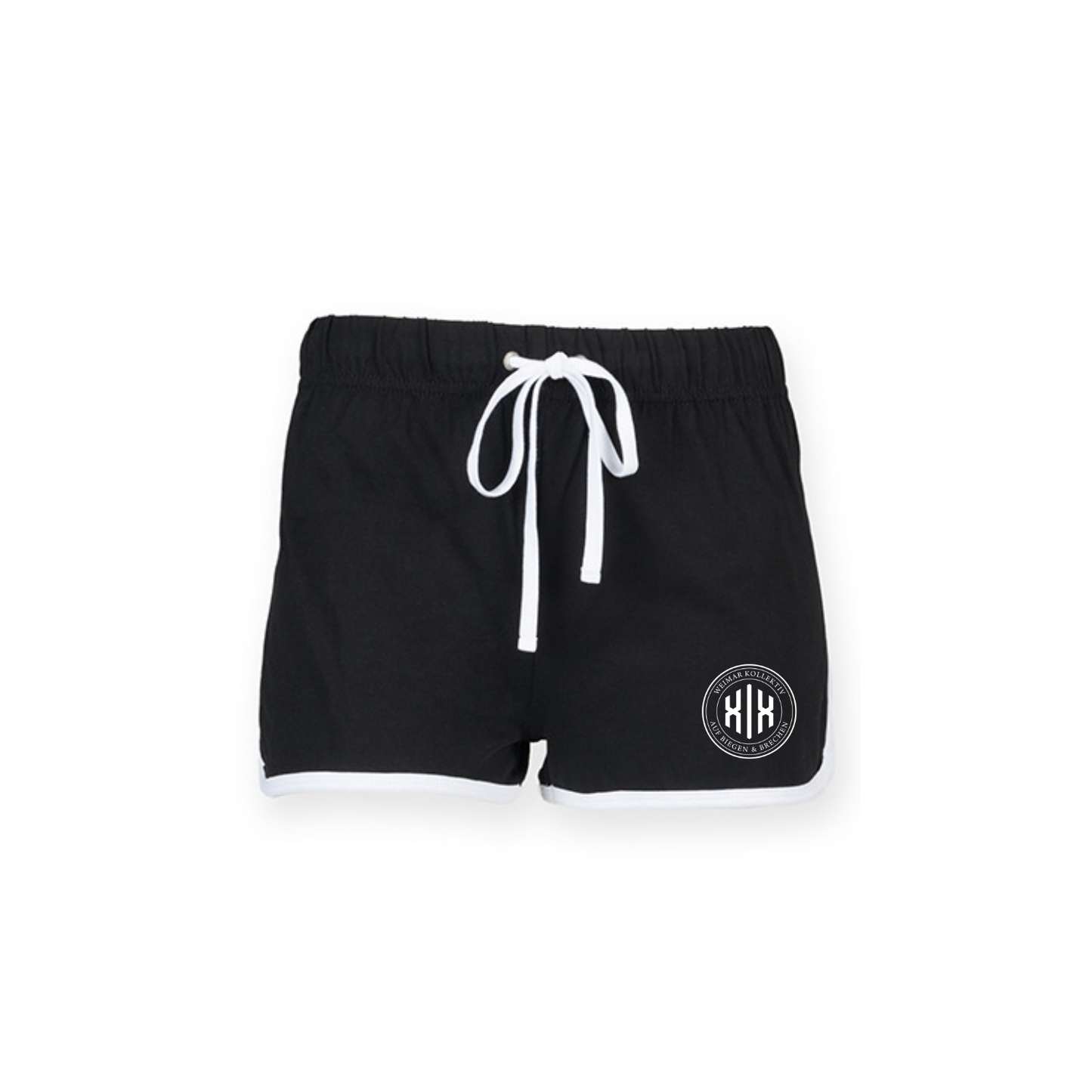 Ladies Retro Shorts »Auf Biegen & Brechen« Black