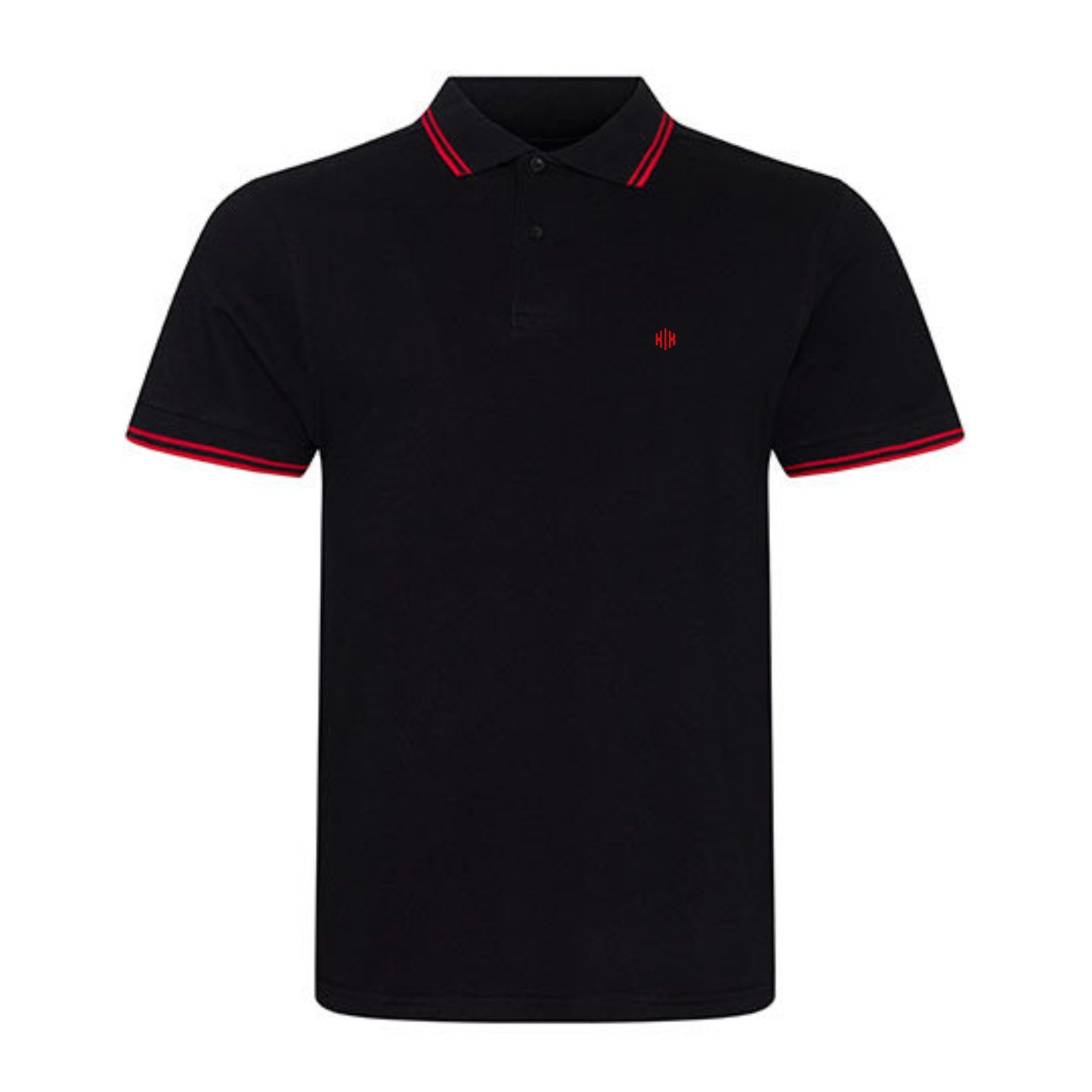 Poloshirt »Invictodrom« Black/RED