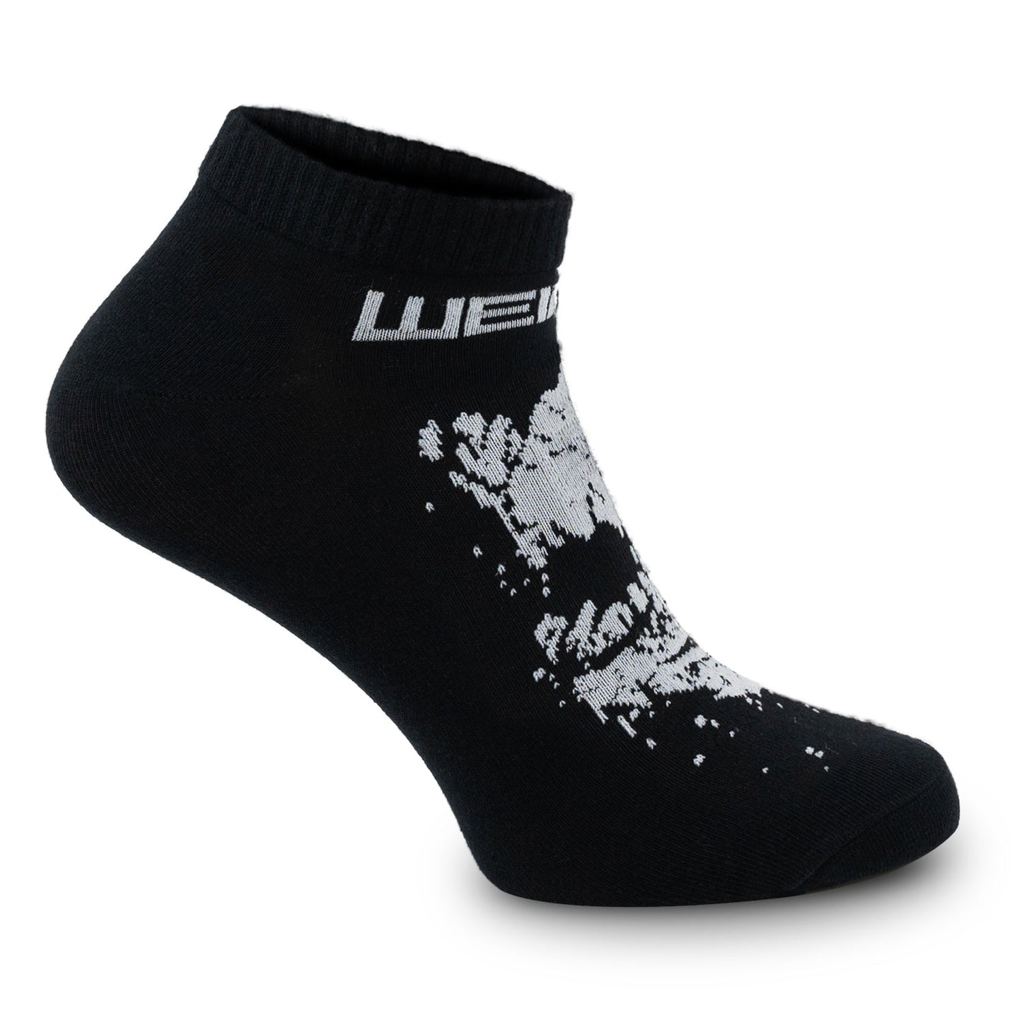 Sneaker Socken »Maske« Schwarz