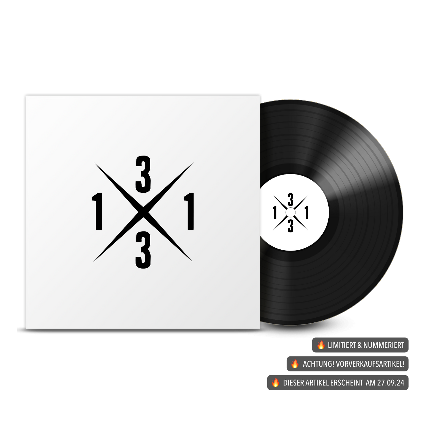 1331 - LTD. Gatefold-Vinyl Black