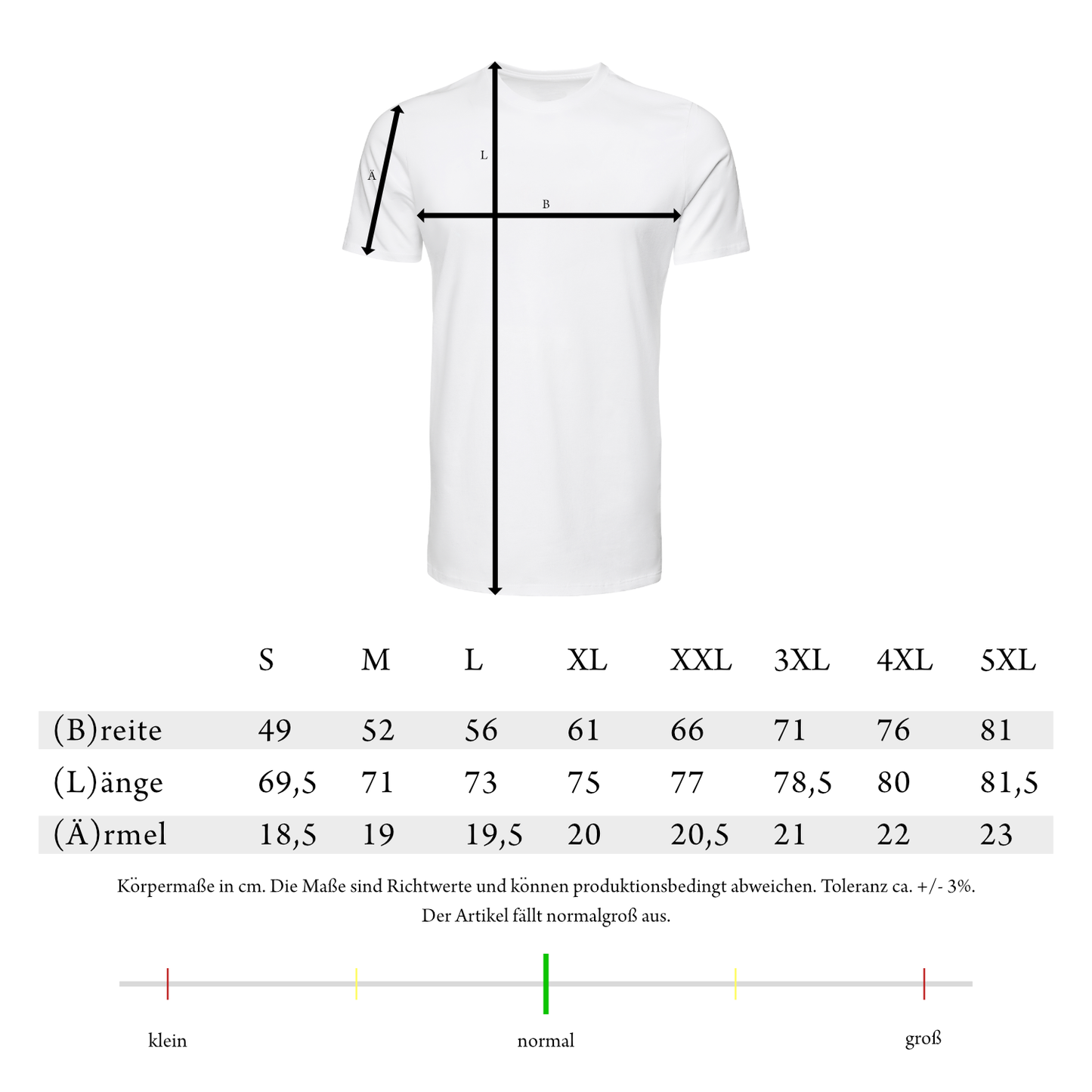 T-Shirt »Weimar« Gold Weiss