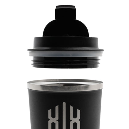 WEIMAR Trinkbecher – Edelstahl Schwarz (350 ml)