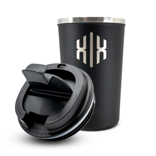 WEIMAR Trinkbecher – Edelstahl Schwarz (350 ml)