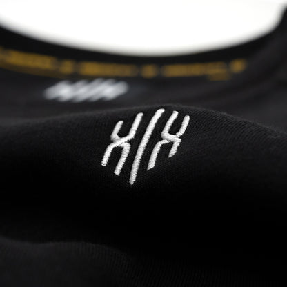 Raglan Sweatshirt "Invictodrom" White Black