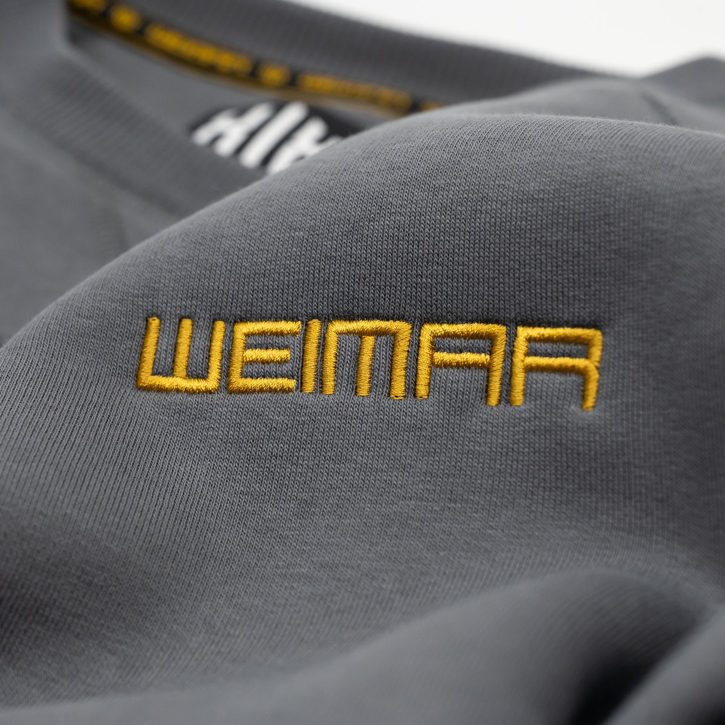 Raglan Sweatshirt "Weimar" Gold Dark Grey