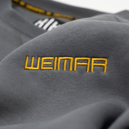 Raglan Sweatshirt "Weimar" Gold Dark Grey