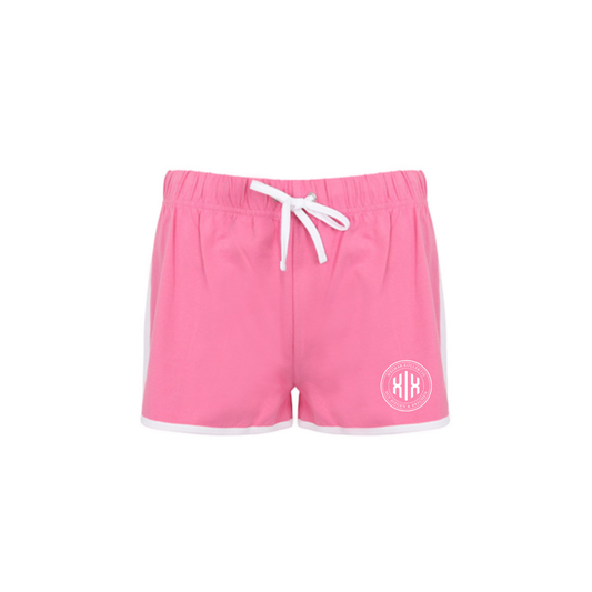 Ladies Retro Shorts "Auf Biegen & Brechen" Pink