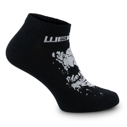 Sneaker Socken "Maske" Schwarz