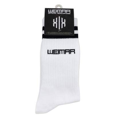 Tennissocken "Weimar" Weiss