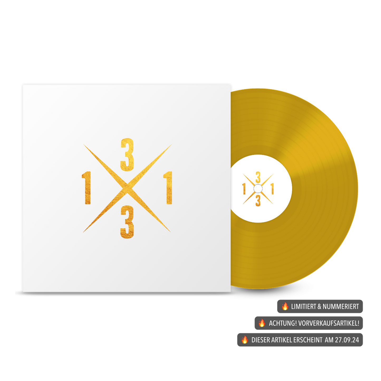 1331 - LTD. Gatefold-Vinyl Gold