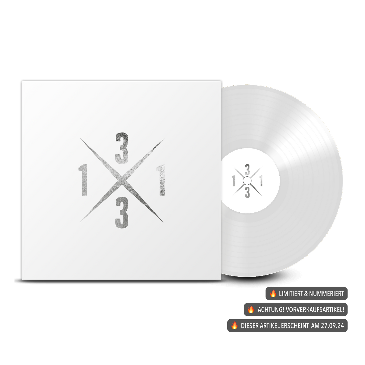 1331 - LTD. Gatefold-Vinyl White