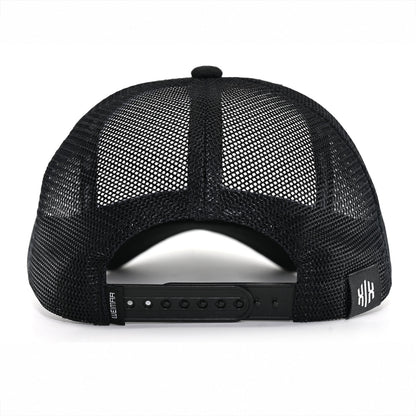 Trucker Cap Black/White - Invictodrom