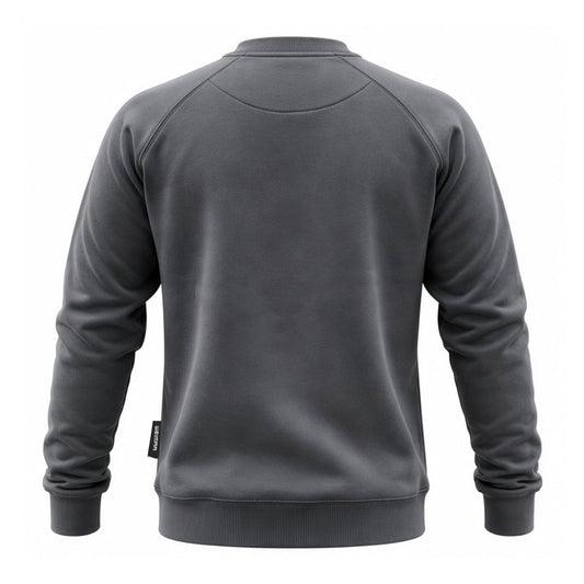 Raglan Sweatshirt "Weimar" White Dark Grey