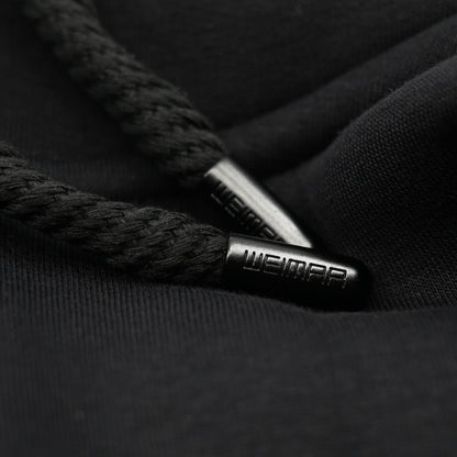 Hoodie 3D Print Schwarz Premium Kollektion