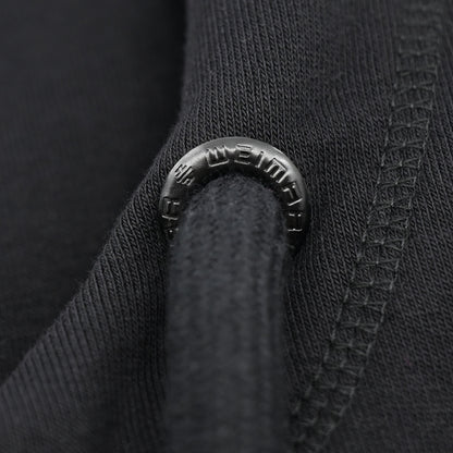 Hoodie 3D Print Schwarz Premium Kollektion