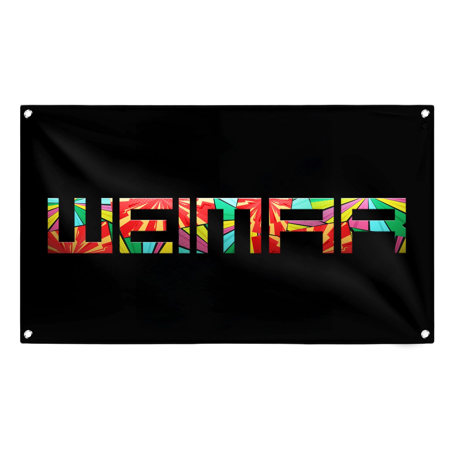 Fahne Pop Art »Weimar« 150x90cm