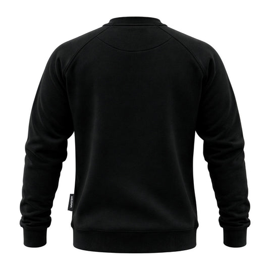 Raglan Sweatshirt "Invictodrom" White Black