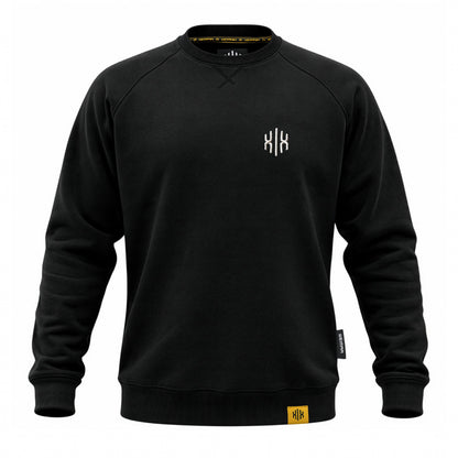 Raglan Sweatshirt "Invictodrom" White Black