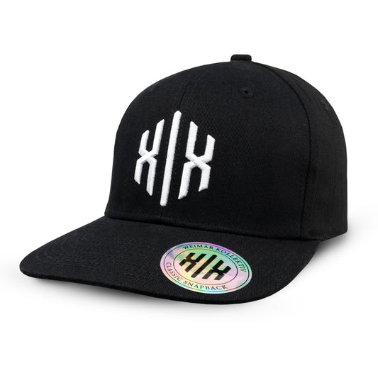 Snapback »Invictodrom« Schwarz/Weiss