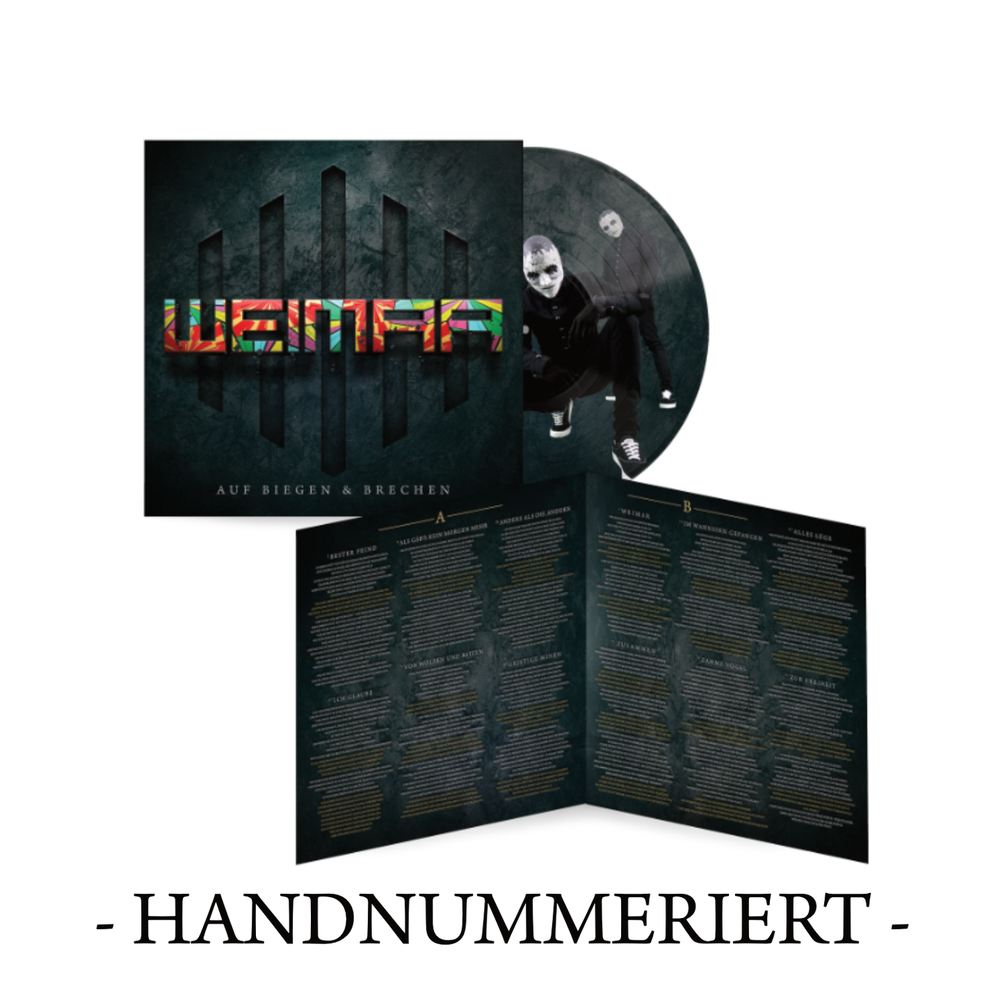 Weimar - Auf Biegen & Brechen (Re-Edition) Limited Picture-Vinyl